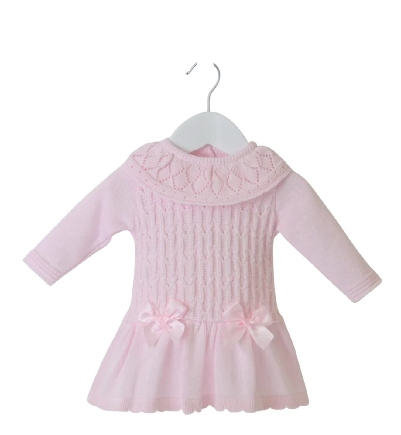 Pex baby pink knit dress