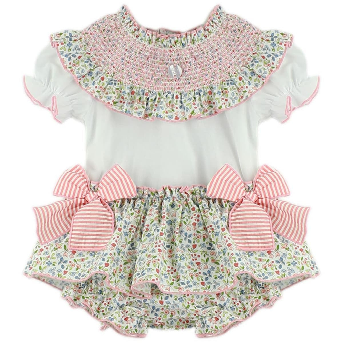 Baby girls dulce de fresa floral jam pant set