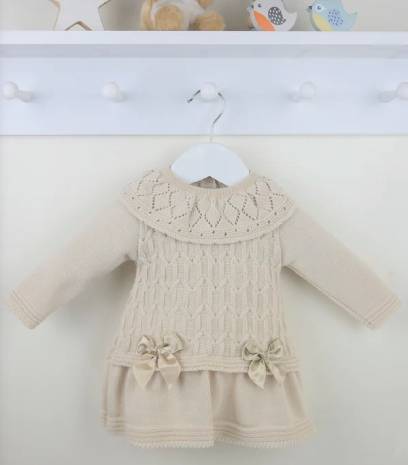 Pex camel knit dress