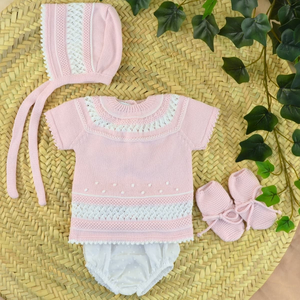 Baby girls dulce de fresa 4 piece set