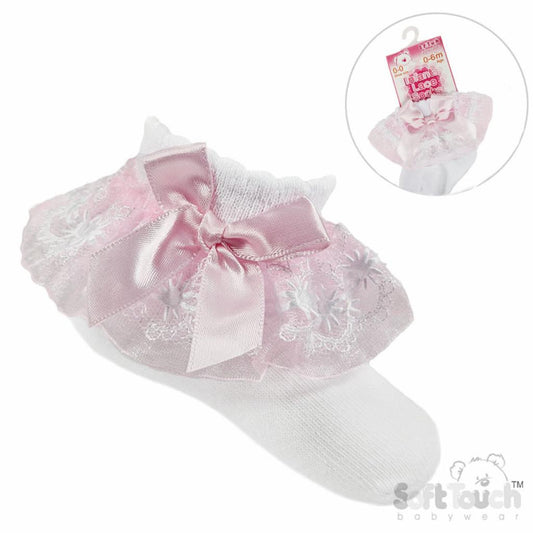 frilly socks various colours