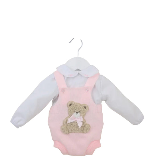 Pex pink teddy romper