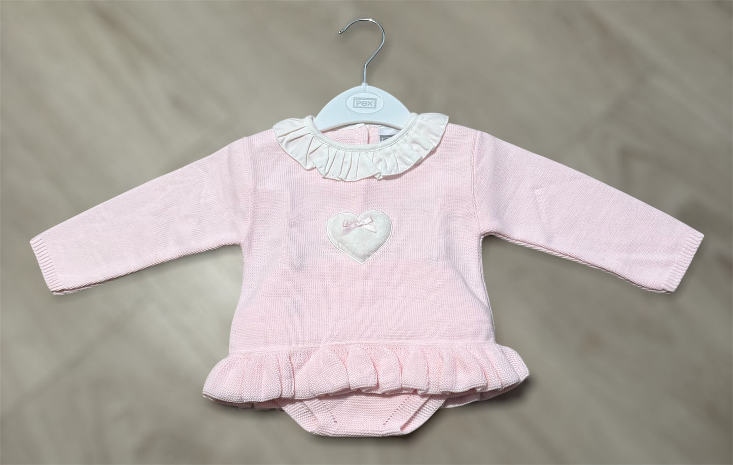 Baby girls pex pink jam pant set