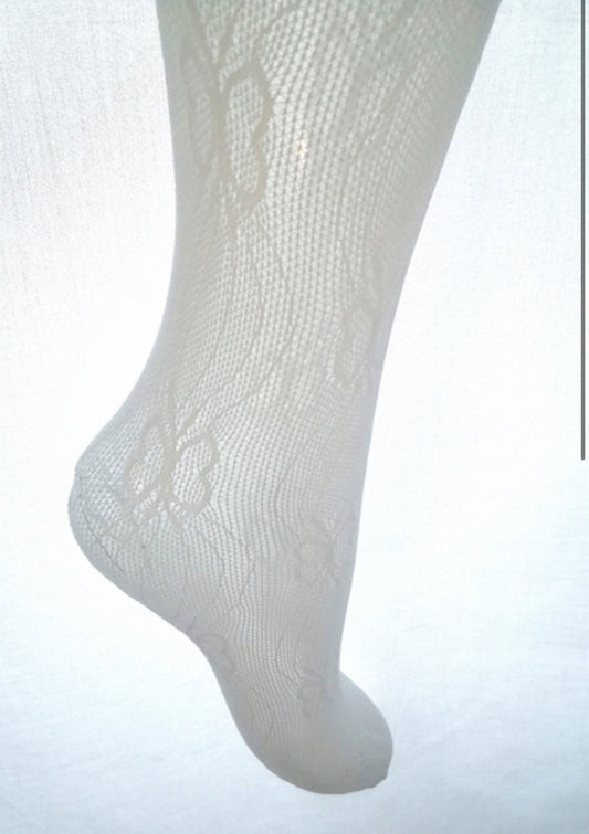 Baby girls lace tights