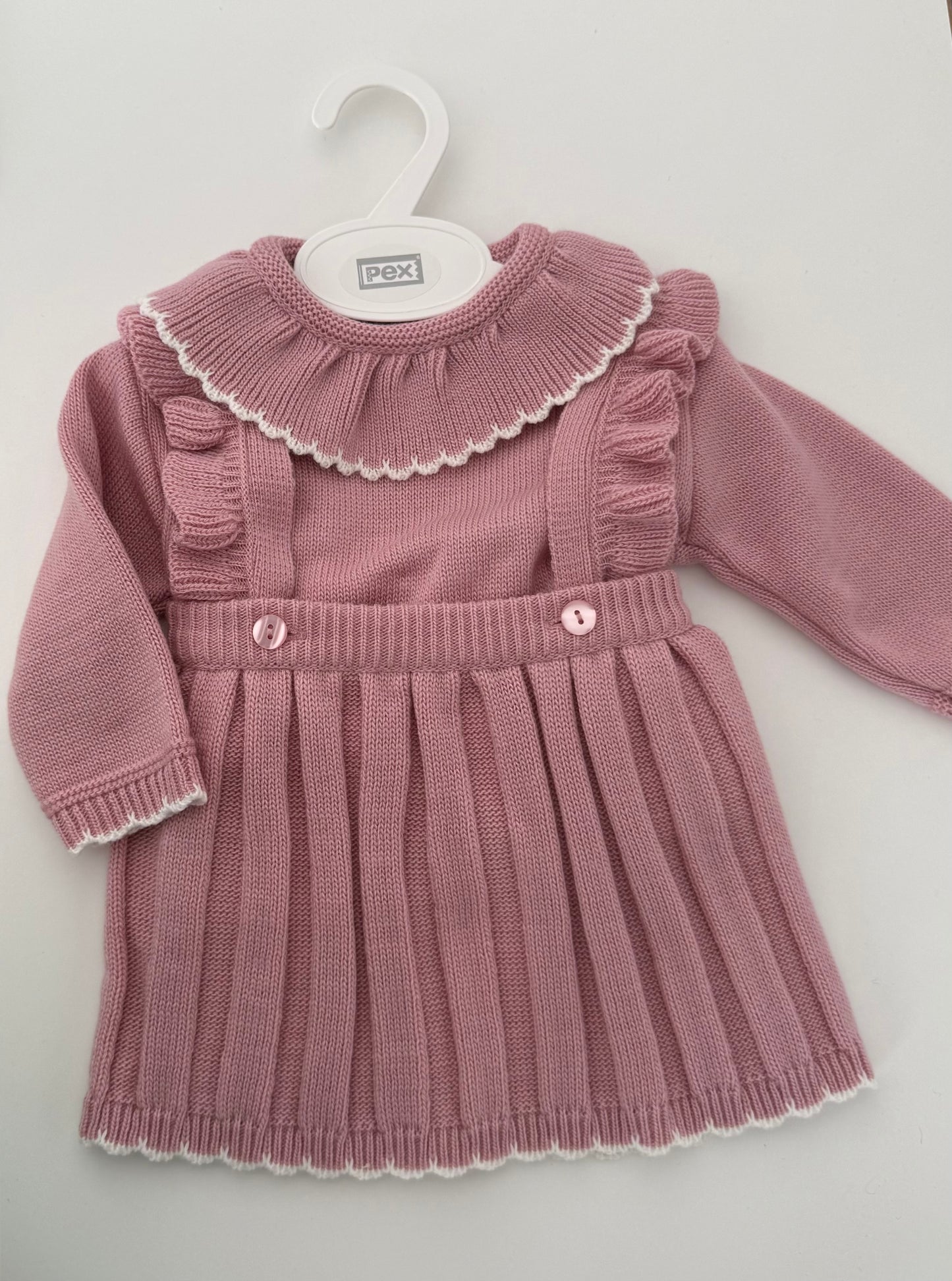 Sample - dusky pink skirt and jumper set